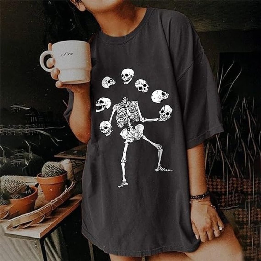 Vintage Shirts For Women Cute Graphic Tee Spring Short Sleeve Tops Oversized Tsh